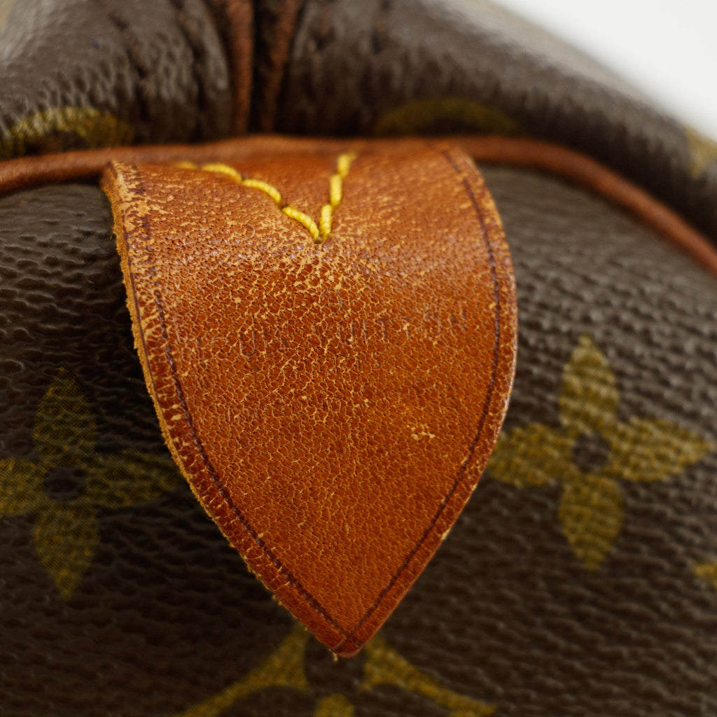 Louis Vuittton Monogram Canvas Brown Keepall 45 Boston Bag #5789