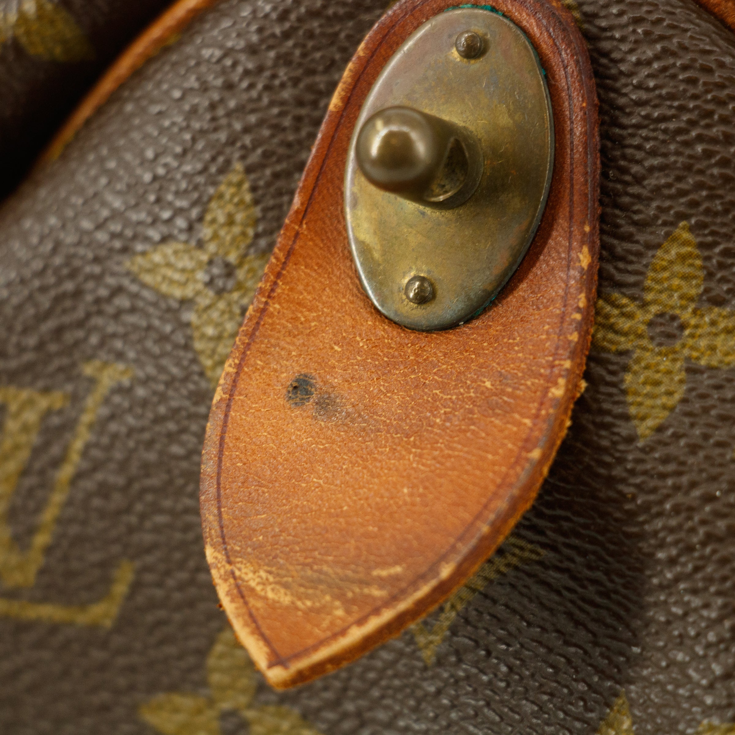 Louis Vuittton Monogram Canvas Brown Keepall 45 Boston Bag #5789