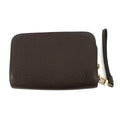 Louis Vuitton Taiga Brown Leather Wrist Bag #5794