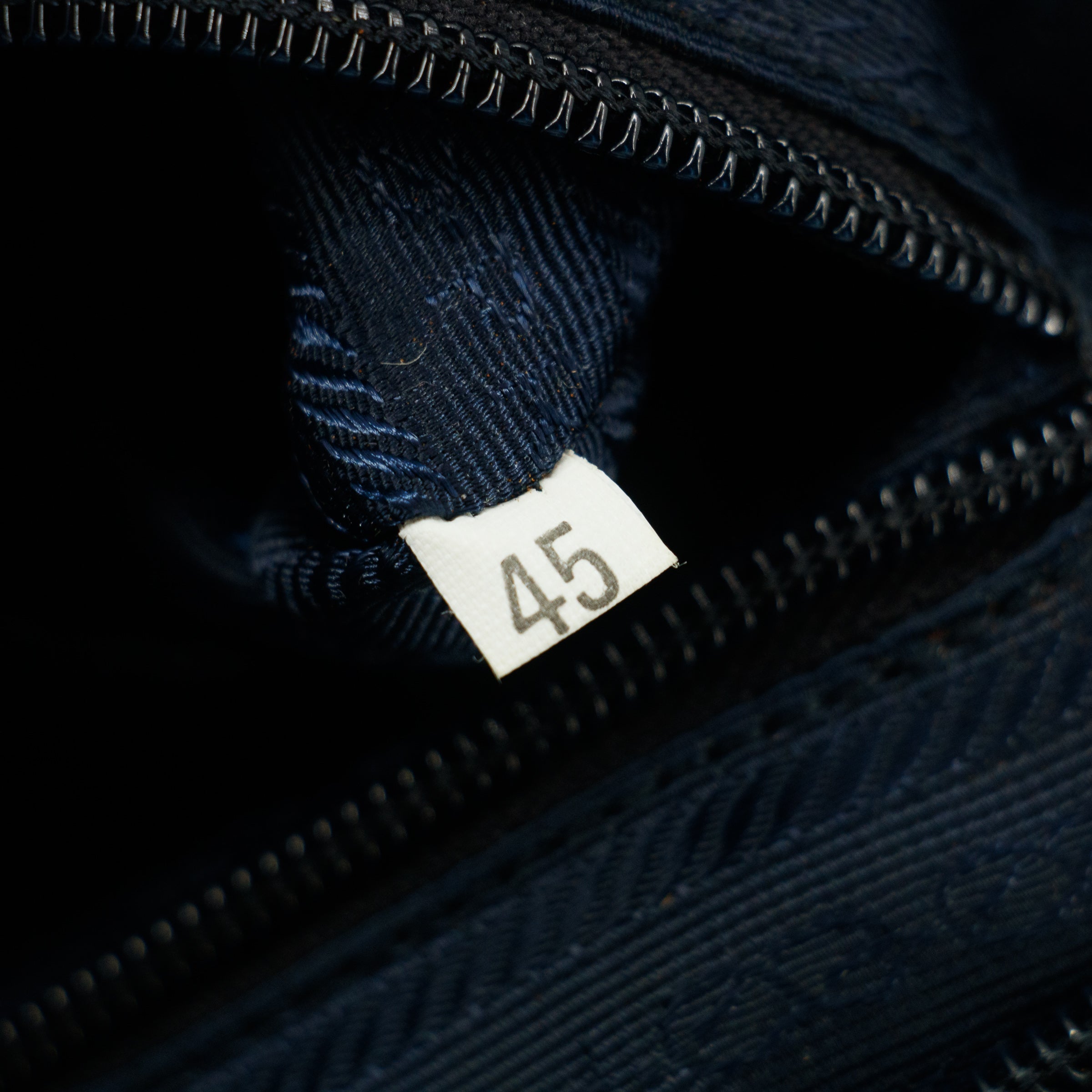 Prada Nylon Tessuto Black Beaded Handle Bag #5807