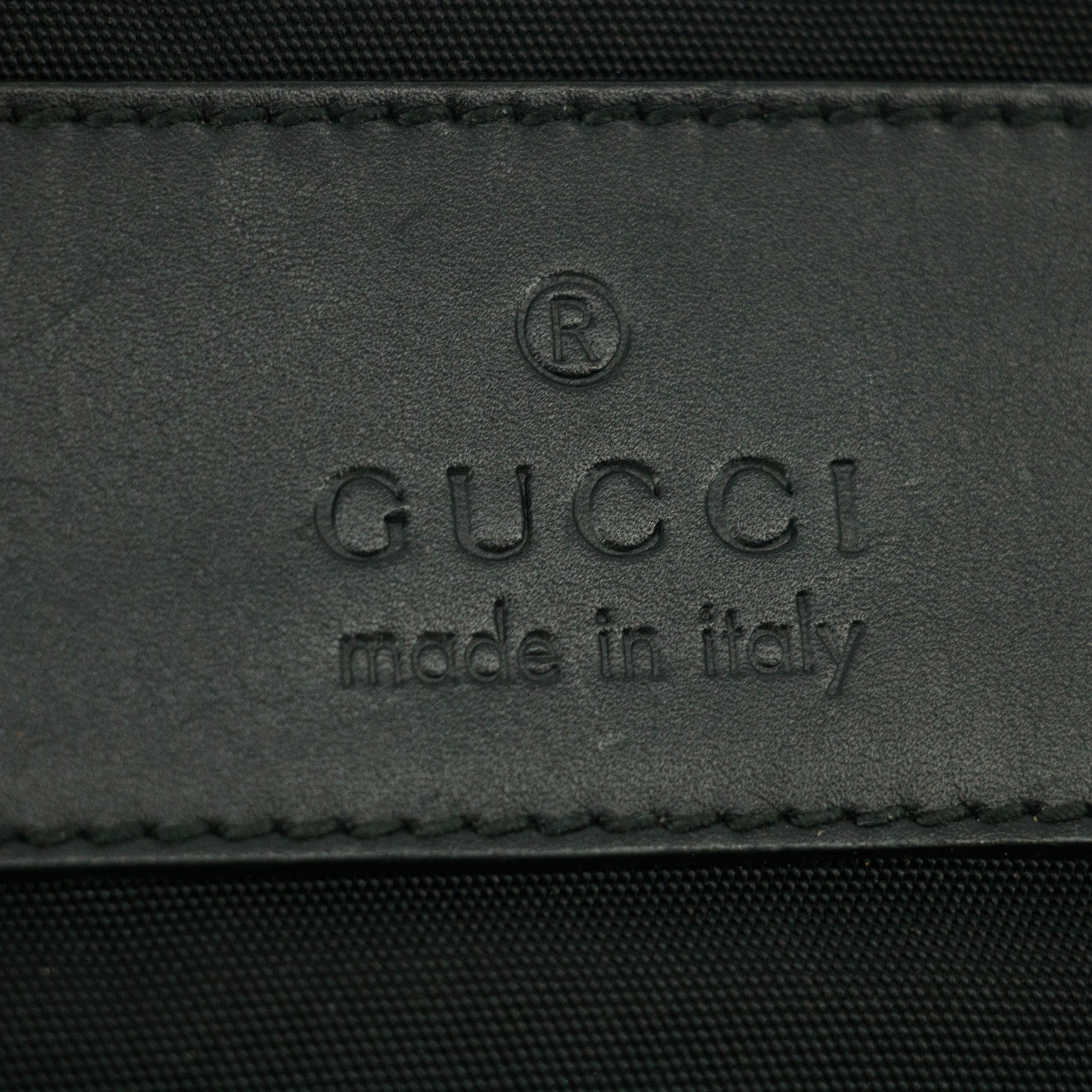 Gucci Black Nylon Tessuto Crossbody Bag #7705