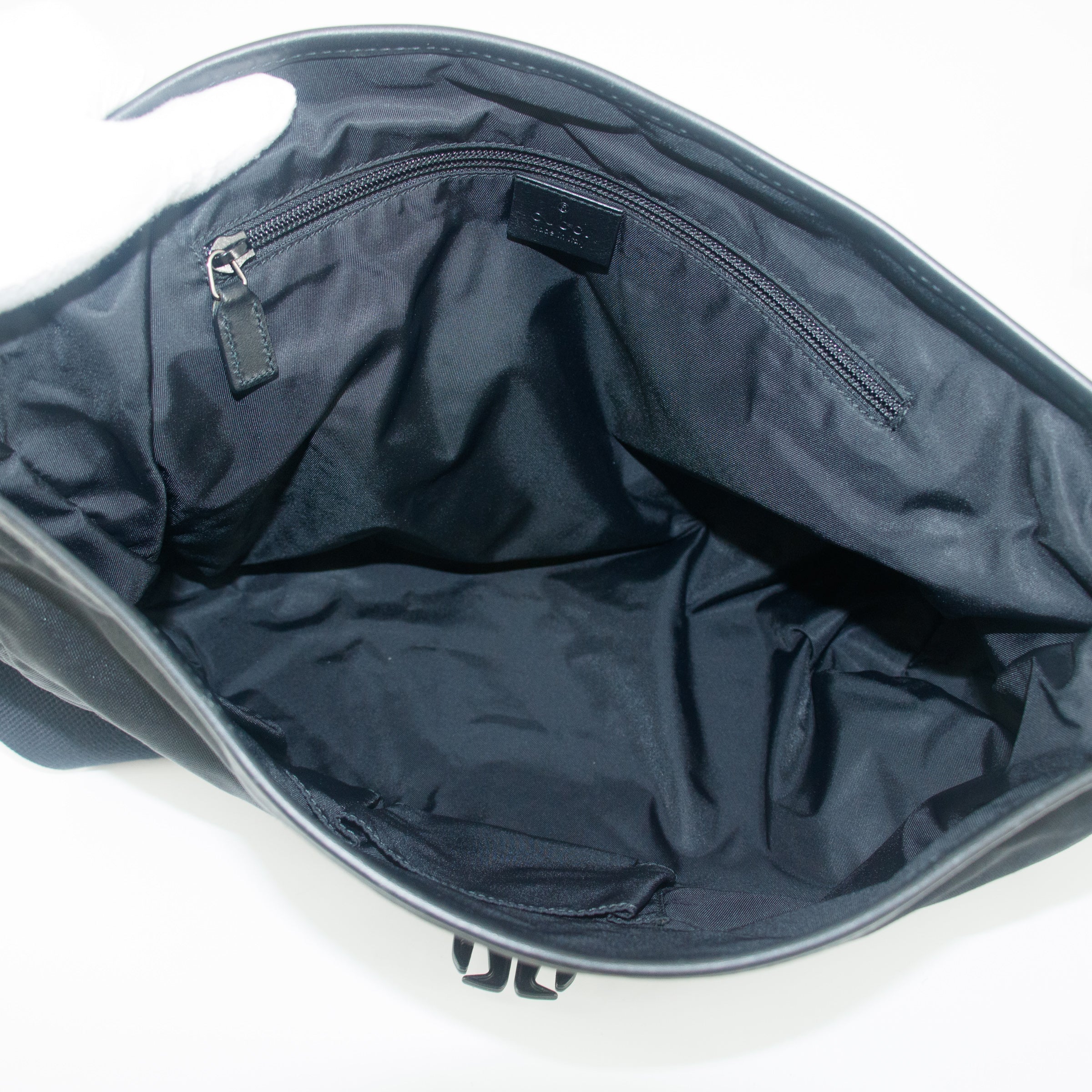 Gucci Black Nylon Tessuto Crossbody Bag #7705