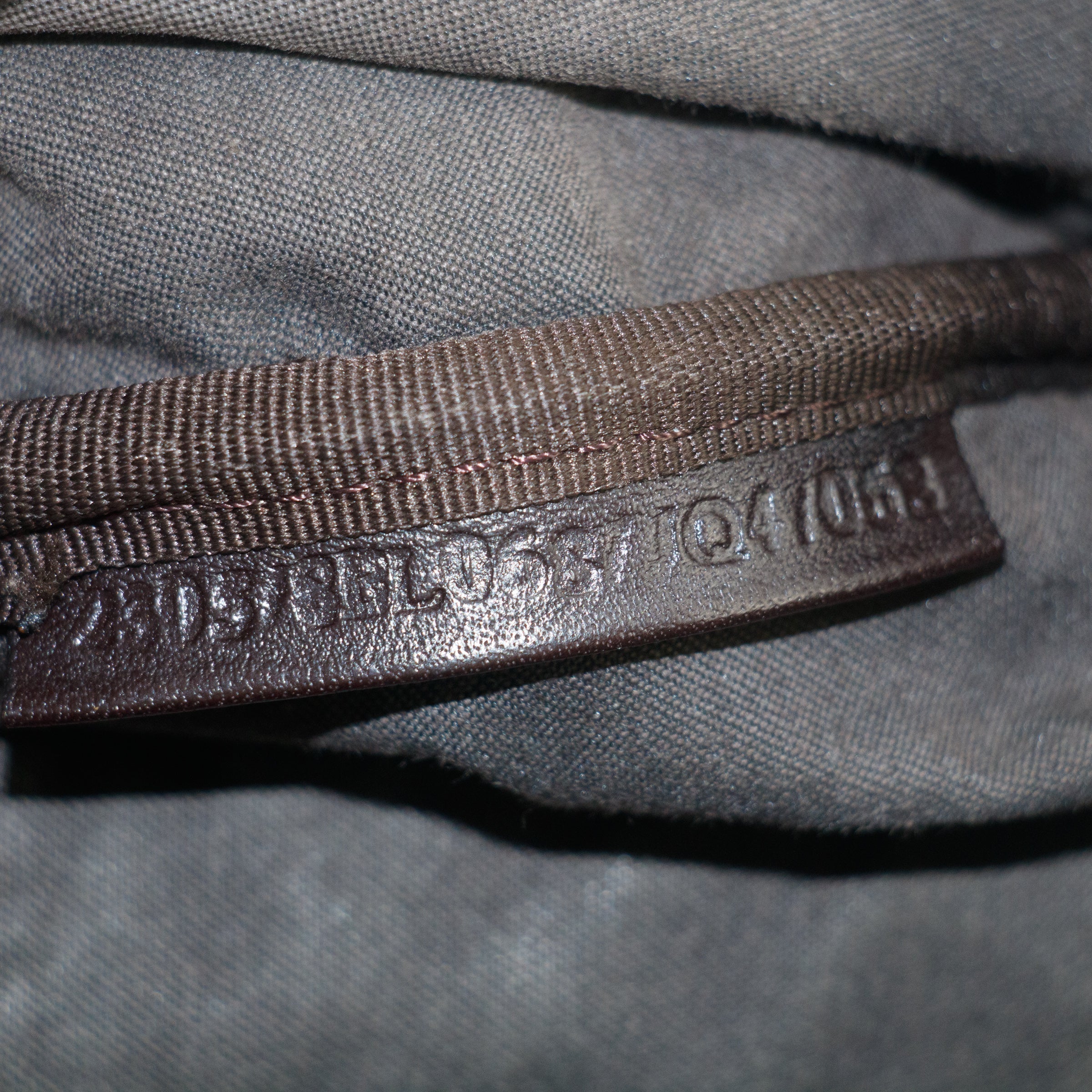 Fendi Brown Zucchino Mini Boston Bag #8539