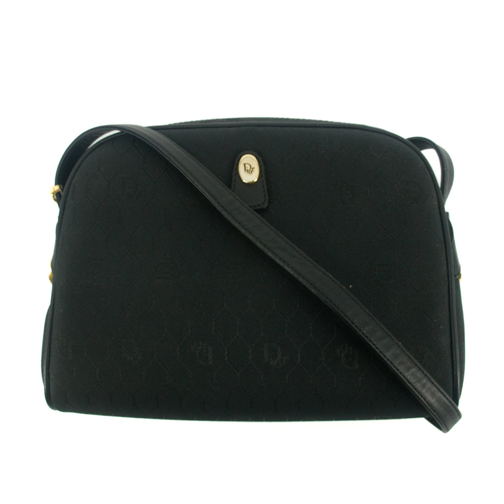 Christian Dior Honeycomb Shoulder Bag Black #9312