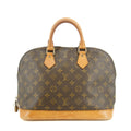 Louis Vuitton Monogram Canvas Brown Alma PM Tote Bag #9403