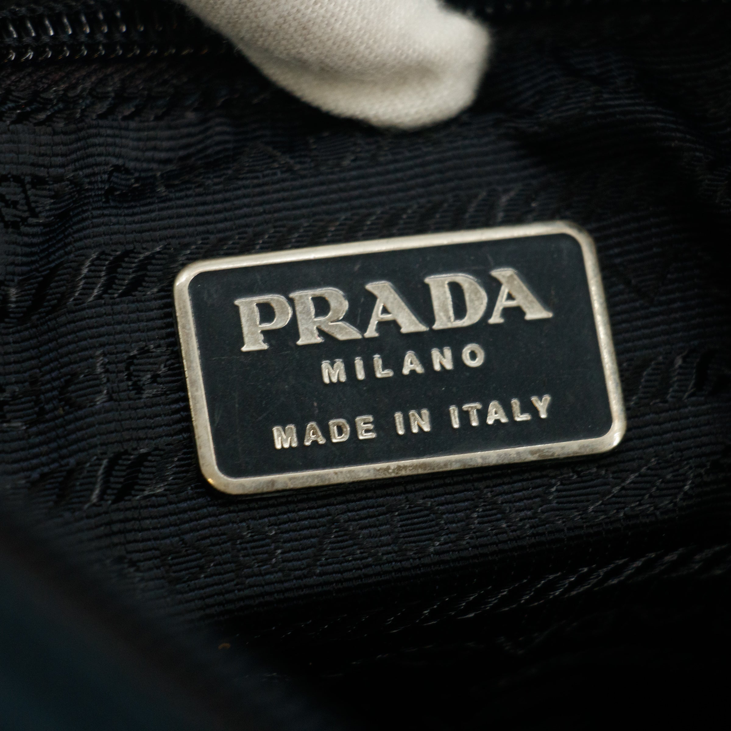 Prada Black Nylon Tessuto Shoulder Bag #9466