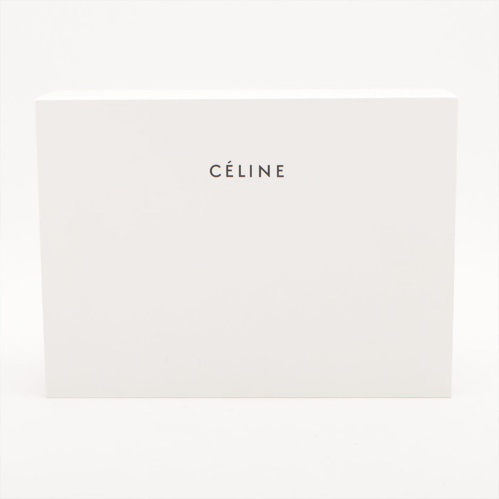 Celine Large Colorblock Pocket Envelope Wallet On A Chain Grey/Pink -SKU #2604