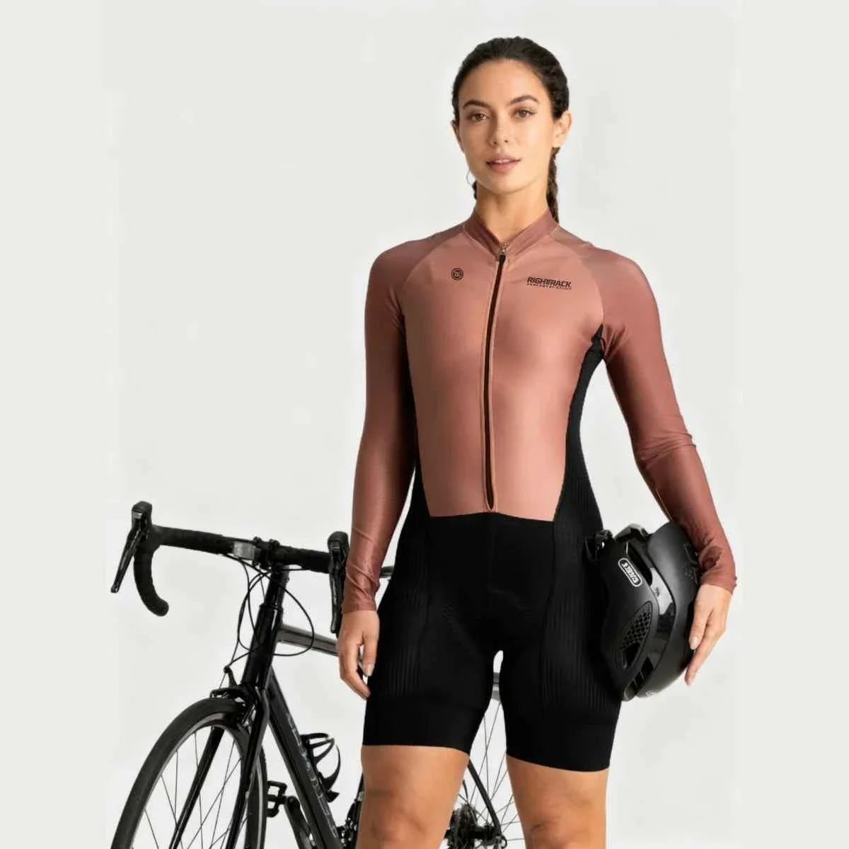 RightTrack Women’s Long Sleeve Cycling Skinsuit