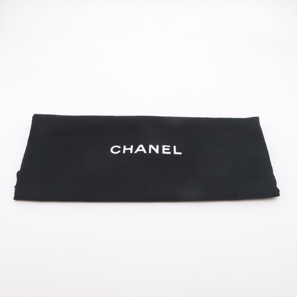 Chanel Coco Mark Caviar Skin Beige Shoulder Bag #3754