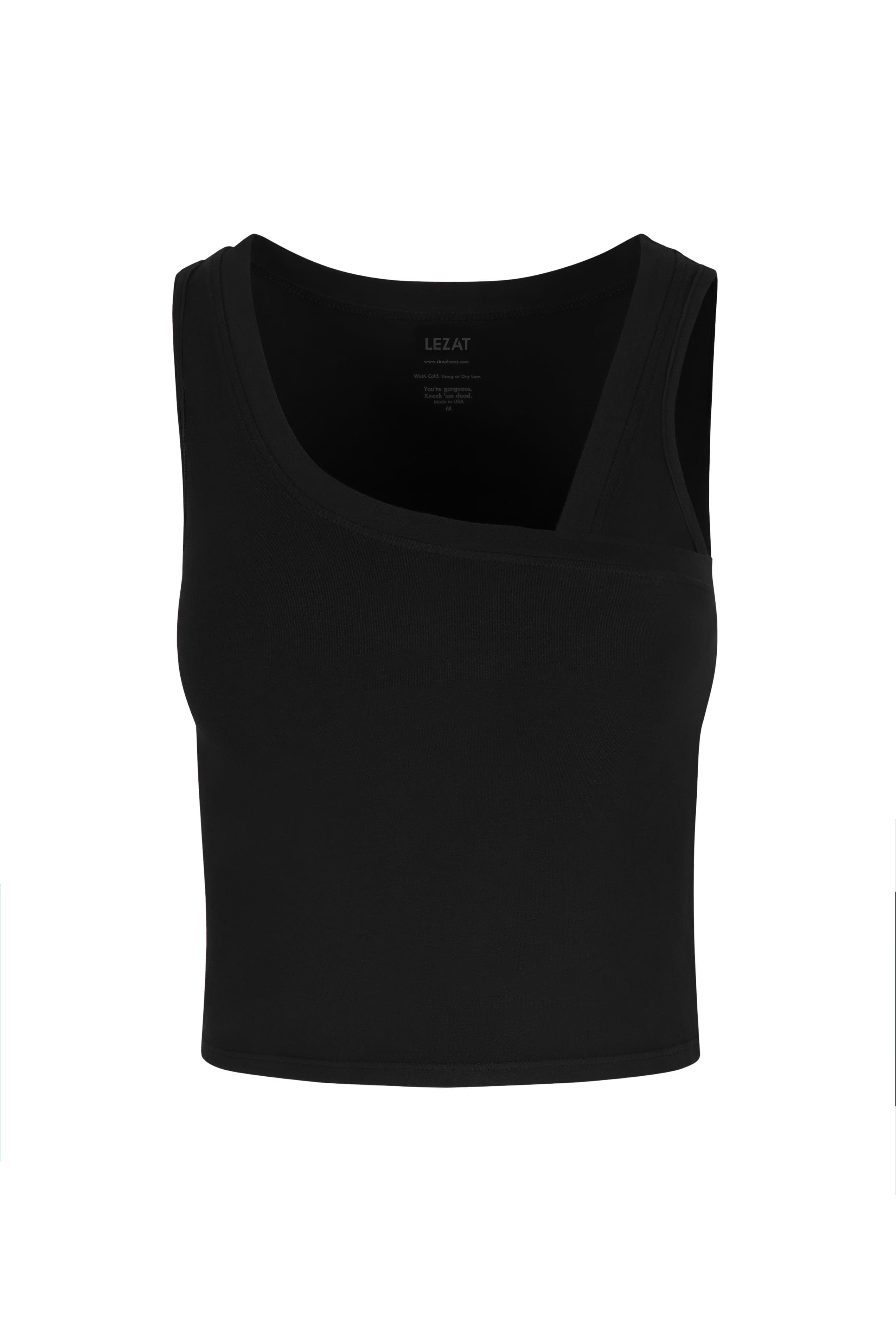Eden Asymmetrical Organic Cotton Tank