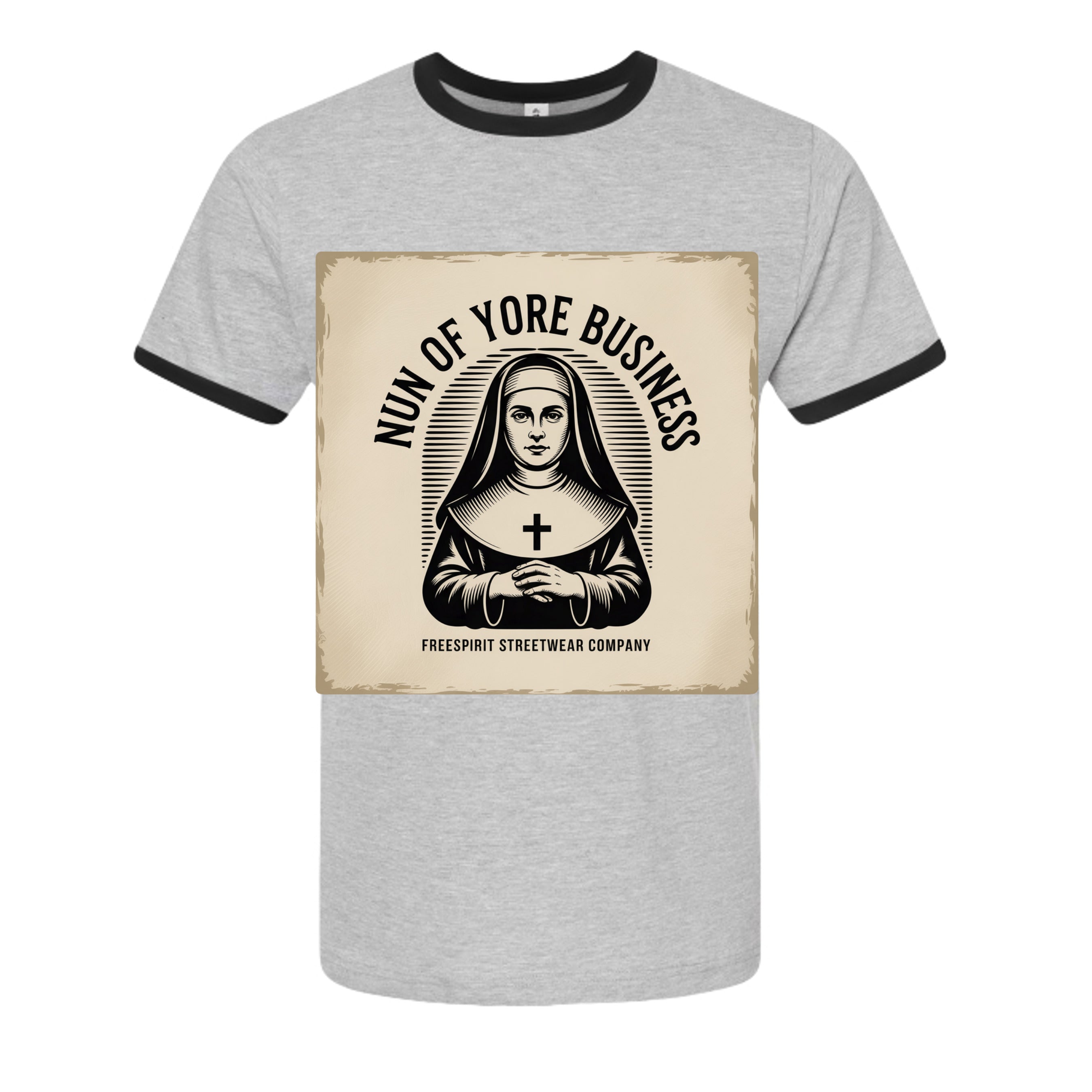 Heather Grey/ Black - 246 - FRONT