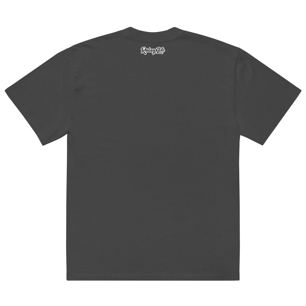 Baja y mama — Oversized faded t-shirt
